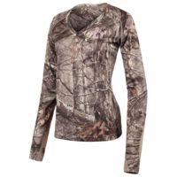 Huntworth Hunting Birds Eye Mesh Long Sleeve Shirt - Women's