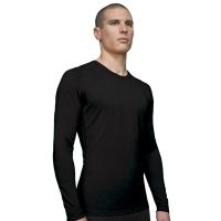 Icebreaker Atlas 150 Long Sleeve Shirt Men's - Black XXL