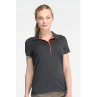 Icebreaker Harmony Polo Clearance - Women's-Jet-Medium