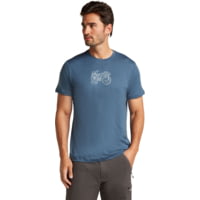 Icebreaker Merino 150 Tech Lite SS T-Shirt Adventure Ride - Men's