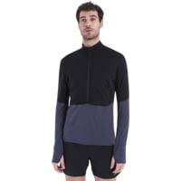 Icebreaker Merino Blend 200 RealFleece Descender LS Half Zip Hoodie - Men's