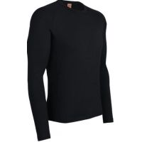 Icebreaker Oasis Long Sleeve Crewe 200 Clearance - Men's - Black L