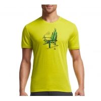 Icebreaker Tech Lite Short Sleeve Crew Ski Rocker- Mens