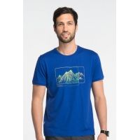 Icebreaker Tech T Lite Short Sleeve Aoraki Clearance - Men's-Cobalt-Large
