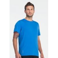 Icebreaker Zone Short Sleeve Crewe - Men's-Cadet-X-Large