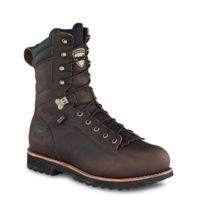 Irish Setter Mesabi 83826 Mens 9-Inch Waterproof Leather Boot w/ Safety Toe