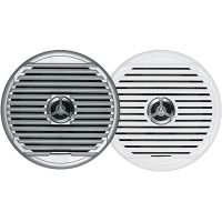 Jensen 6.5in Coaxial Speakers Silver/ 75W