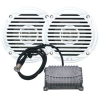 Jensen CPM50 Bluetooth Amplifier Package w/JAHD240BT 80W, 2-Channel Bluetooth Amplifier &amp; MS5006 5" Speakers