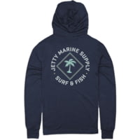 Jetty Maritime Long Sleeve Tee Hoodie - Mens