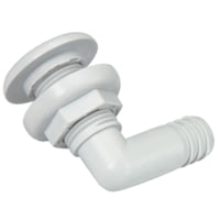Johnson Pump 90 deg Thru Hull Connector 3/4"