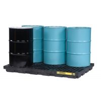 Justrite Four Drum Accum Center Yel 28656