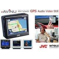 JVC GPS eAViNU Portable Navigation System w/ SD Card Slot, 20GB HDD, Video, Audio Playback KVPX9SN
