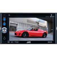 JVC Bluetooth Wireless Technology DVD/CD/USB Receiver with 6.1-inch Widescreen Touch Panel Car Monitor, KWAVX740