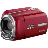 JVC GZMG750RUS Everio Hard Drive Camera - 80GB, Red, Refurbished