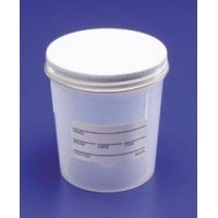 Kendall Healthcare PRECISION Specimen Containers, Tyco Healthcare/Kendall 17099 Container Flat Top 4.5OZ CS100, Case of 100
