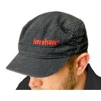 Kershaw Black Military Cap