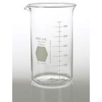 Kimble/Kontes KIMAX Brand Berzelius Beakers, Tall Form, Graduated, Borosilicate Glass 14030 300 With Pouring Spout, Pack of 12
