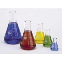 Kimble/Kontes KIMAX Brand Erlenmeyer Flasks, Narrow Mouth, Reinforced Beaded Top, Capacity Scale 26500 50, Pack of 12