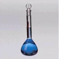 Kimble/Kontes KIMAX Brand Volumetric Flasks with [ST] Glass Stopper, Red Stripe, Class A 28013 2000, Pack