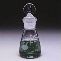Kimble/Kontes KIMAX Erlenmeyer Flasks with [ST] Glass Stopper, Graduated, Kimble Chase 26600 125