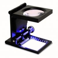 Konus 6x Illuminated LED Linen Tester, 5.5x5x4.5cm