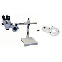 Konus Crystal-Pro 7x-45x Stereoscopical Trinocular Microscope 5424