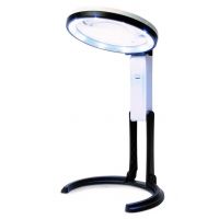 Konus FLEXO-120 2x-5x LED Magnifier Loupe, 120mm Diameter