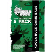 Koola Buck Economy Deer Quarter Game Bags 5-pack