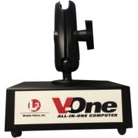 L-3 Mobile-Vision V-One Bench Test Demonstration Stand w/ AC/DC power supply