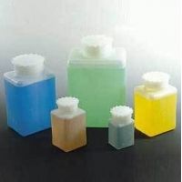 VWR Square Bottles, High-Density Polyethylene, Wide Mouth K608-VWR, Case of 72