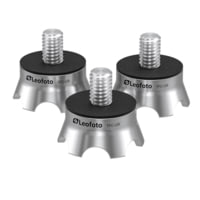 Leofoto TFC-US Tripod Claw Feet 3/8'' Thread - Set of 3