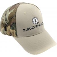 Leupold Tan &amp; Camouflage Logo Hat - PROMO LTCLOGOHAT