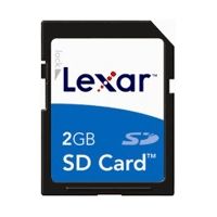 Lexar 2 GB Secure Digital SD Memory Card SD2GB231