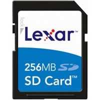 Lexar 256 MB Secure Digital SD Memory Card - SD256MB296