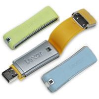 Lexar JDX512-231 Jumpdrive Expression 512MB Portable USB Drive - Colored Mood Band - JDX512231