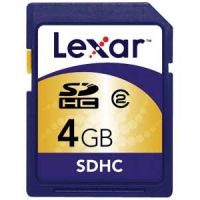 Lexar Media SDHC 4GB Secure Digital High Capacity Memory Card