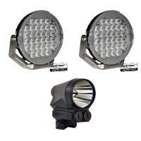 Lightforce LED215 Driving Lights w/ PRED9X Firearm Mounted Light