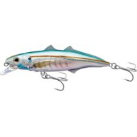 Live Target Cigar Minnow Jrkbait,SD,pearl/aqua2/0 CMJ152S960