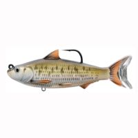 Live Target Cmn Shiner 4" SS,MSV,Slvr/Brnz,4/0,3/4oz CSS100MS205