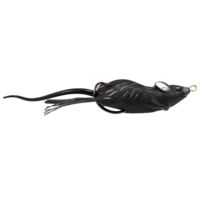 Live Target Mouse,2 3/4",HB,floating,BLK/BLK,2/0 MHB70T404