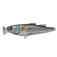 Live Target Mullet Popper,silver/black,#1 MUP120T932