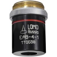 LOMO Objective, Plan Achromat, 4x, 0.12 N.A., RMS