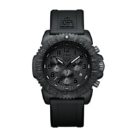 Luminox Navy SEAL Colormark Chronograph, 44 mm, Military Dive Watch, Blackout D2F6150C