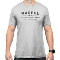 Magpul MAG1112-041-S Go Bang Parts Stone Gray Heather Cotton/Polyester Short Sl