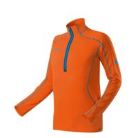 Mammut Moench Longsleeve Shirt - Men's-Orange-Large