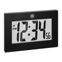Marathon Large Digital Frame Clock w/3.25 inch Digits