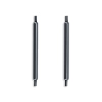 Marathon Swiss Made Stainless Steel Shoulderless Spring Bars