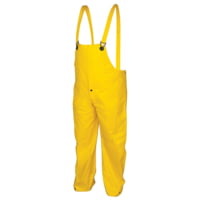 MCR Safety Commodore Series Waterproof Rain Pants, PVC/Non-Woven Poly/Nylon, Snap Fly Front