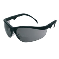 MCR Safety Klondike KD3 Series Bifocal Readers Safety Glasses, 2.5 Diopter Lenses, Soft Clear TPR Nose Piece