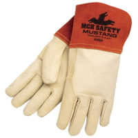 MCR Safety Premium Top Grain Cow Skin Leather Work Gloves